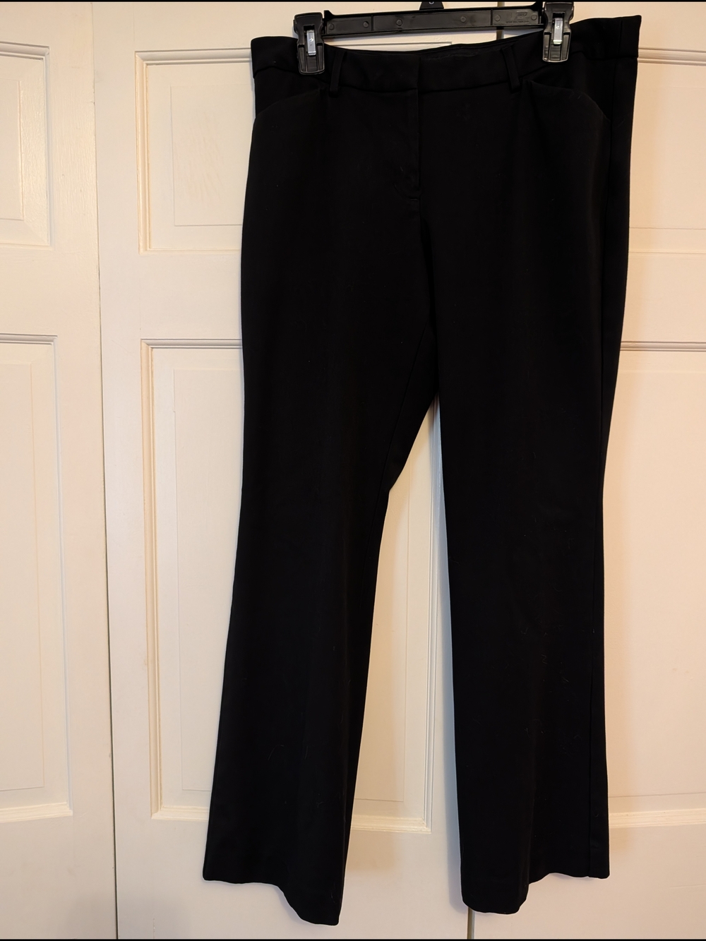 Express Editor Barely Boot Cut Low Rise Dress Pants